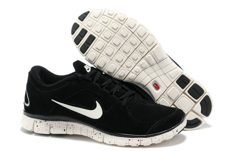Hot Nike Free3.0 Men Shoes White/Black
